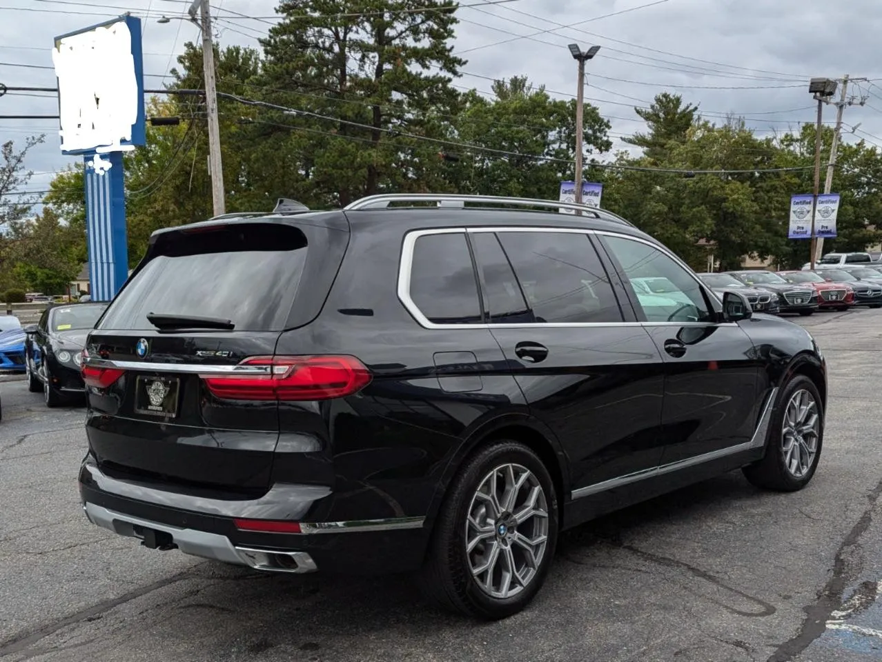 Фото BMW X7 XDRIVE 40I – салон передні сидіння
