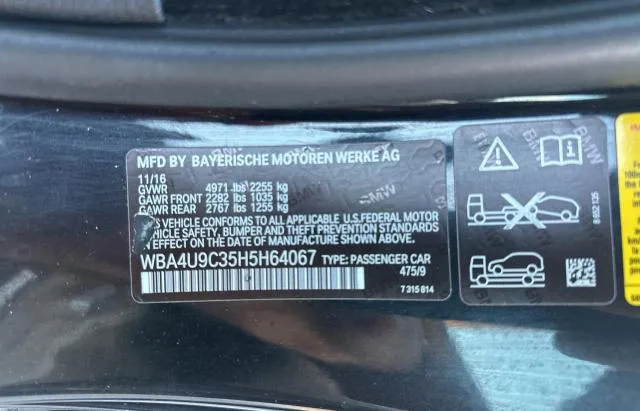 Фото BMW 430XI кабріолет – збоку