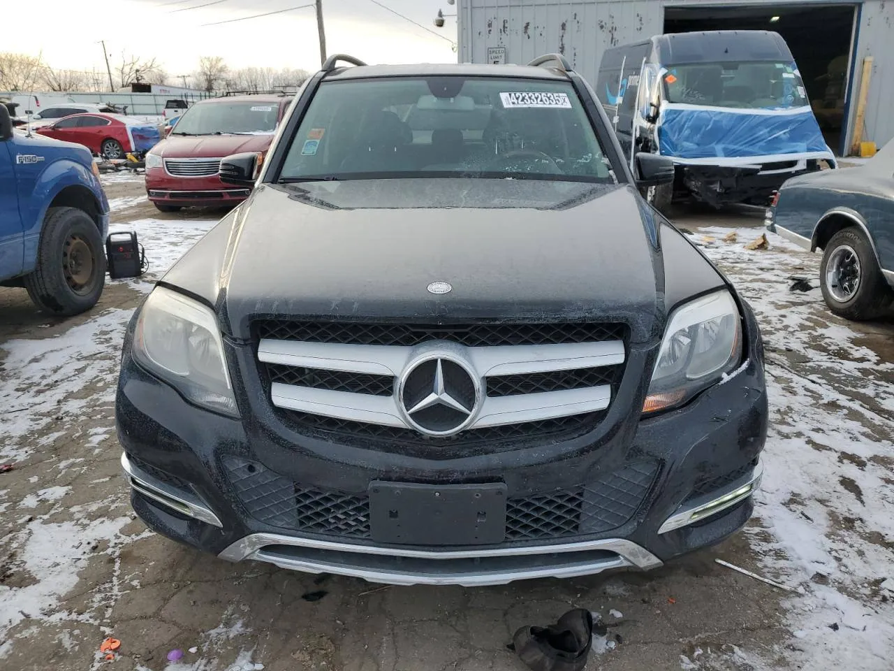 Фото MERCEDES-BENZ GLK 350 4MATIC – спереді